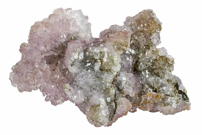 Amethyst Crystal Cluster over Biotite - India #168770